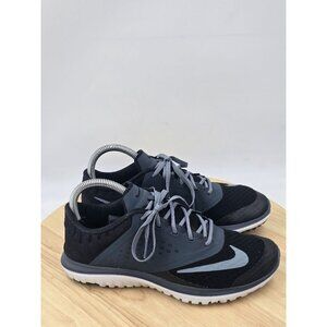 Nike Fit Sole  Lite Run 2 Women's Running Shoes Black-Grey 684667-001 Size 7.5